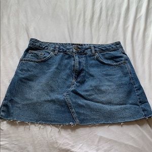 BDG mini denim skirt